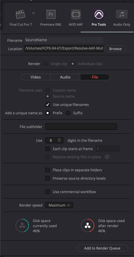 davinci resolve how to export as mp4